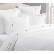 Hotel Bed Linen 100 Cotton White Quilt Duvet Cover Twin/Full/Queen/King